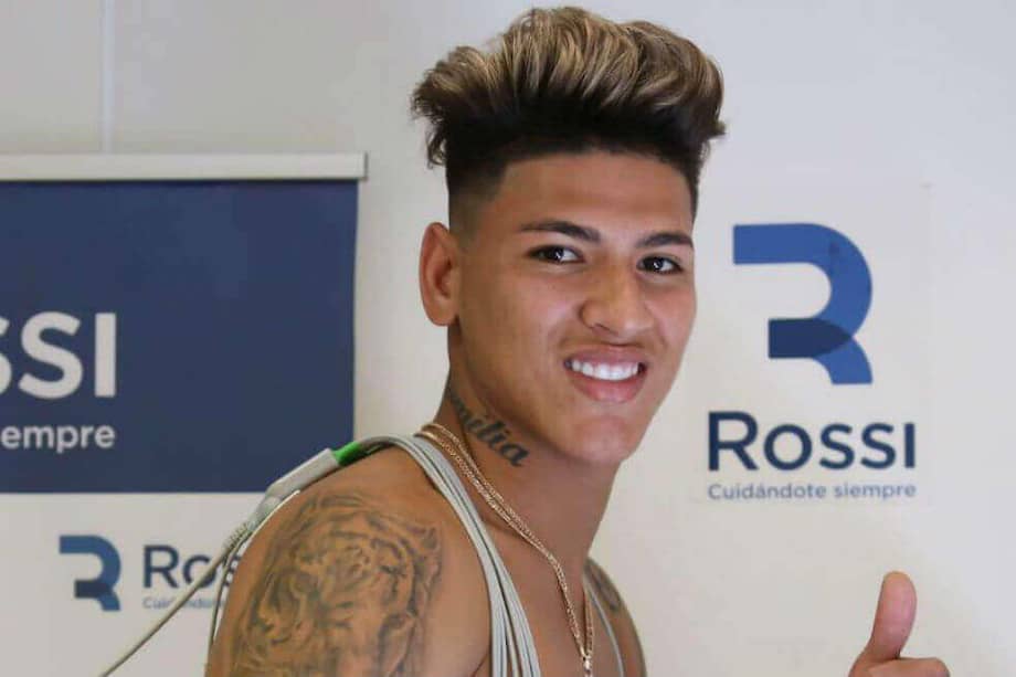 Jorge Carrascal, jugador colombiano de River Plate. / Archivo