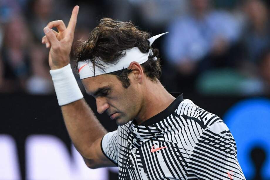 Roger Federer venció a Zverev y avanzó a semifinales del Abierto de Australia. Foto: AFP