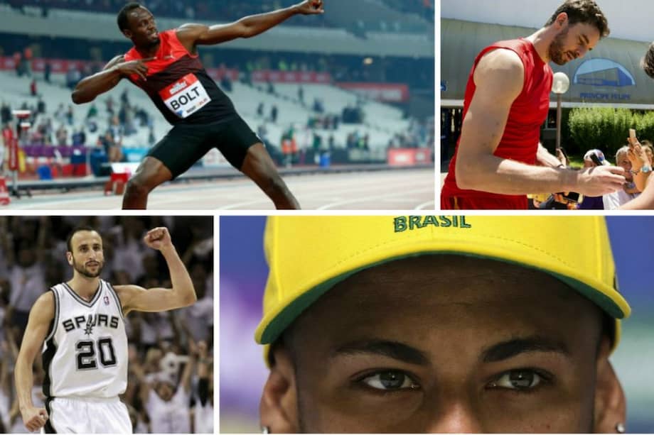 Las redes sociales se tomaron Río con las principales figuras de los Olímpicos.