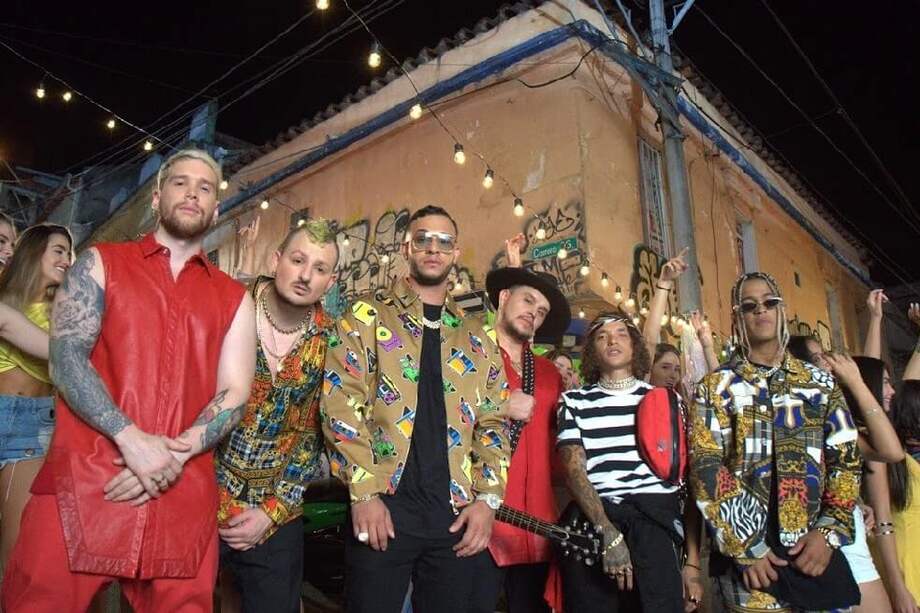 Los artistas Lyanno, Piso 21 y Jerry Di. / Cortesía