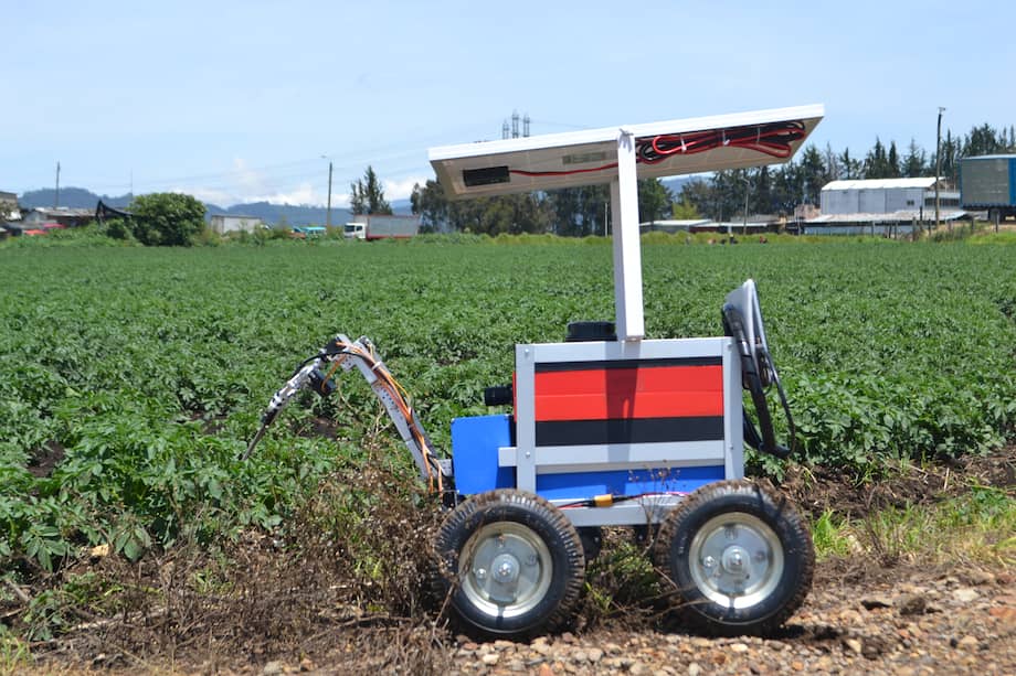 El prototipo desarrollado en la Universidad de La Sabana mide variables del suelo y busca ayudar a tomar decisiones más precisas en cultivos de papa.