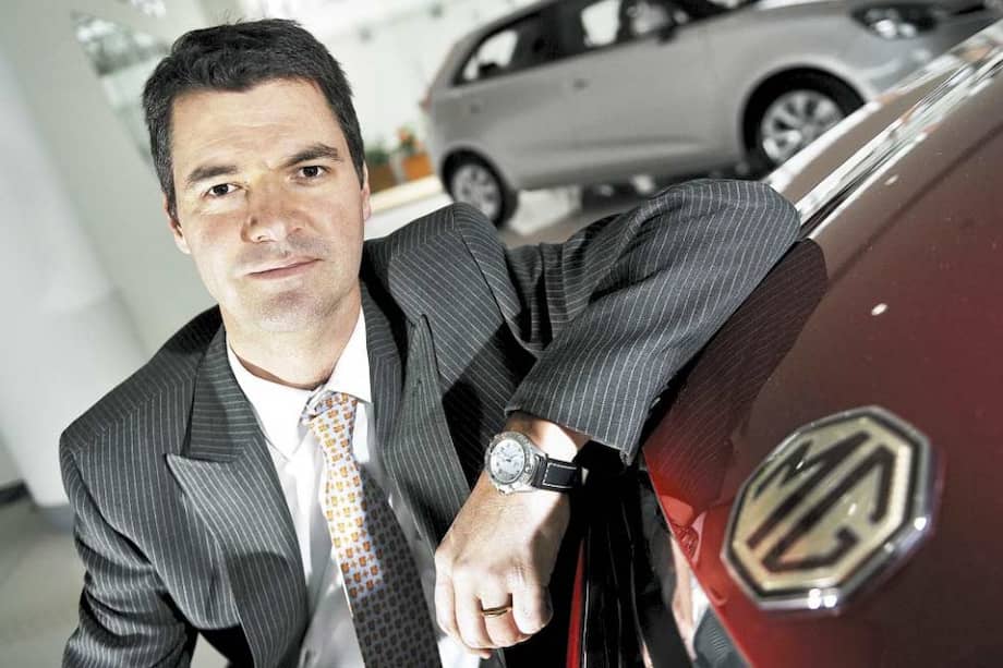 Nicolás Ocampo, gerente general de la distribuidora Los Autos de Colombia S.A.S., que trae los MG. /Luis Ángel