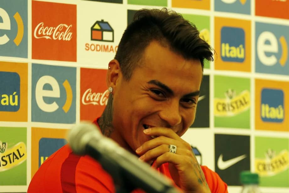 Eduardo Vargas, jugador chileno y goleador de la Copa América. / Efe