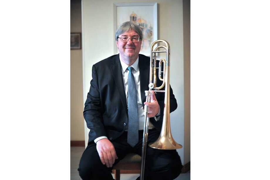 El búlgaro Néstor Slavov se nacionalizó colombiano hace dos años, haciendo de esta su segunda patria. / Gustavo Torrijos