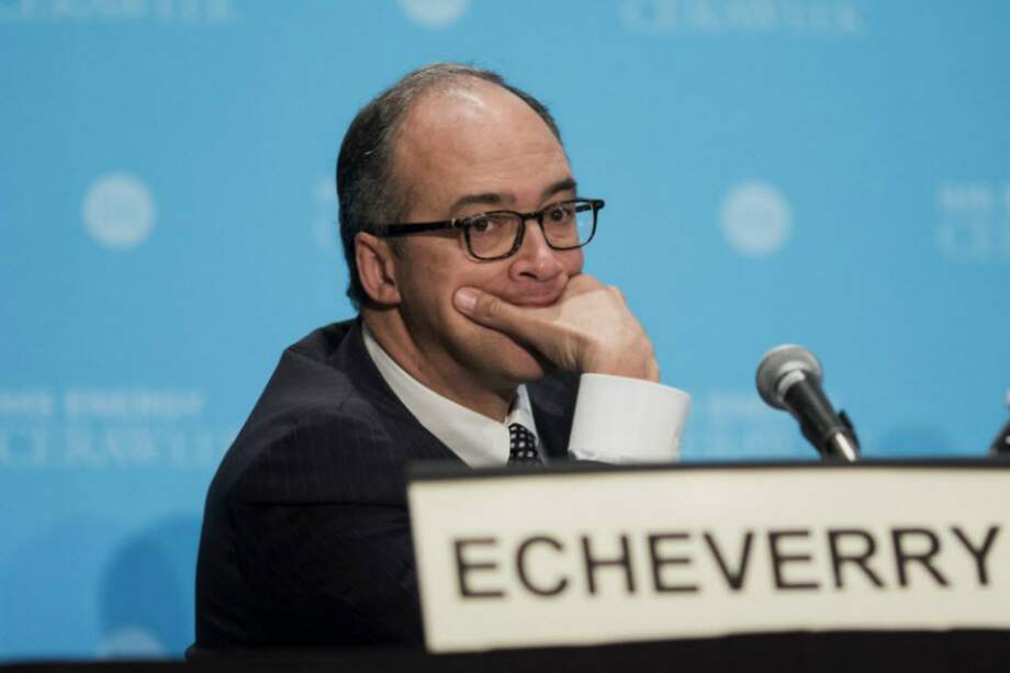 Juan Carlos Echeverry, saliente presidente de Ecopetrol. / Bloomberg News