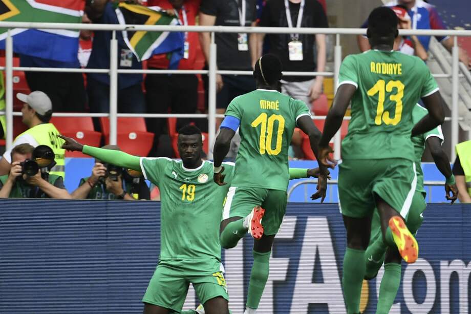 Senegal se fue en ventaja con un autogol del polaco Thiago Cionek / AFP