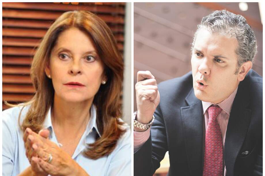 Marta Lucía Ramírez e Iván Duque tendrán que competir por la nominación única a la candidatura presidencial que surja de la coalición entre el Centro Democrático y el sector que apoya el expresidente Andrés Pastrana. / Archivo