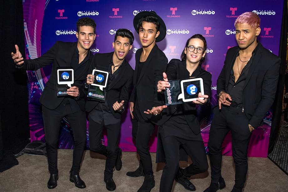 CNCO fue el gran ganador de los Premios Tu Mundo 2017. / Archivo EFE