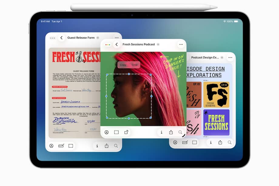 Apple está trabajando para que el nuevo iPad Pro M5 cuente con una segunda cámara frontal colocada en vertical y pensada para el modo retrato.