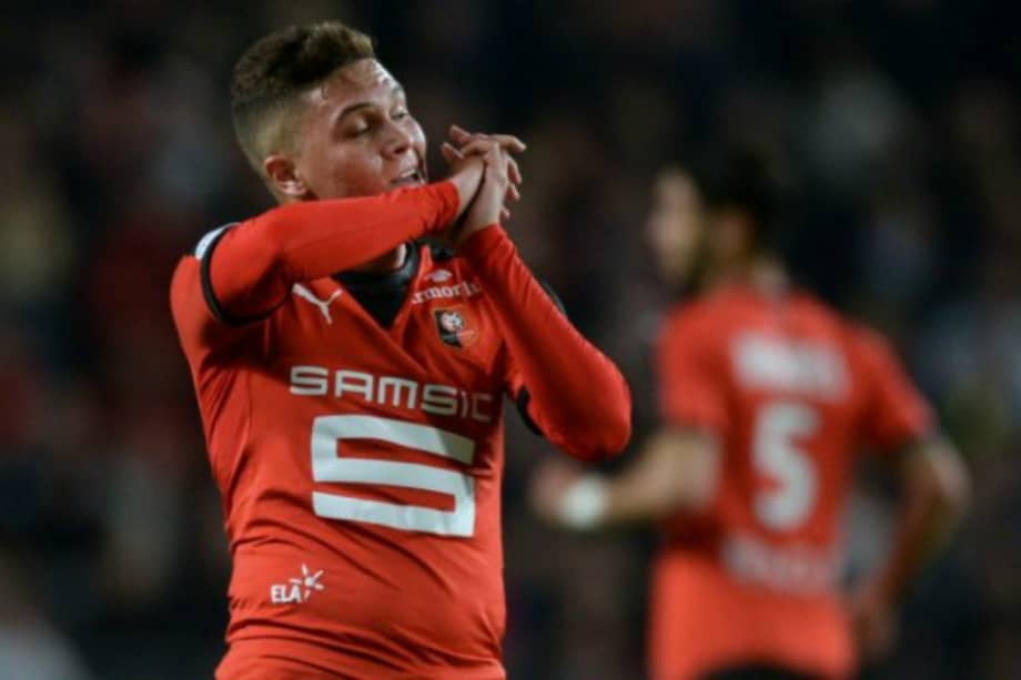 Juan Fernando Quintero no jugó en victoria del Rennais