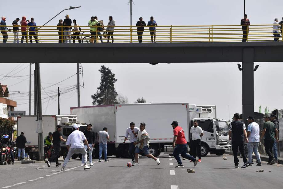 El paro se sintió, principalmente, en Bogotá y en siete departamentos del país.