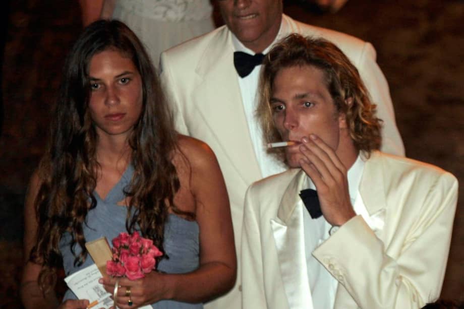 Tatiana Santo Domingo y Andrea Casiraghi, hijo de la princesa Carolina de Mónaco, en 2008. / Efe