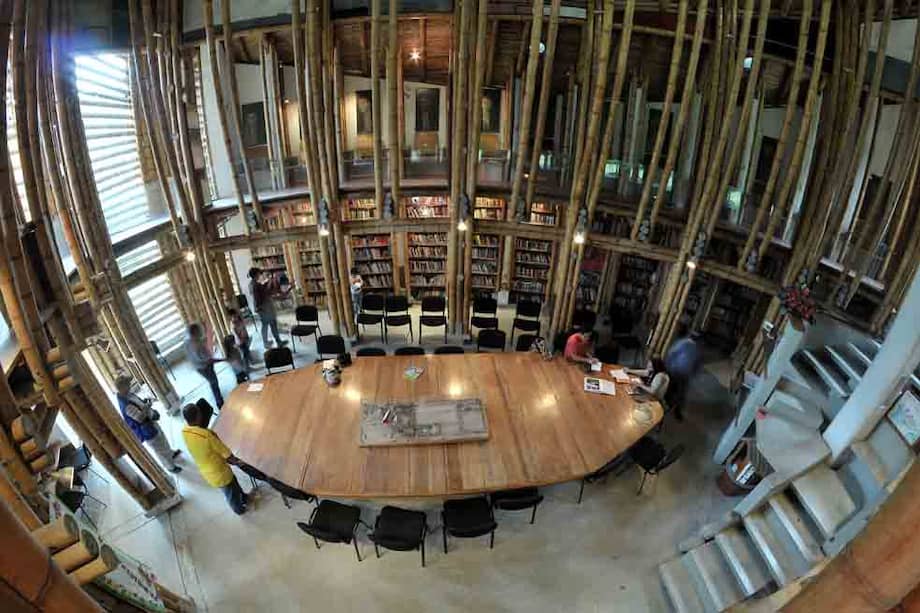 Más de 20 niños llegan a diario a la biblioteca de Guanacas, ubicada en el resguardo indígena de Yaquivá, en el Cauca. / Cristian Garavito