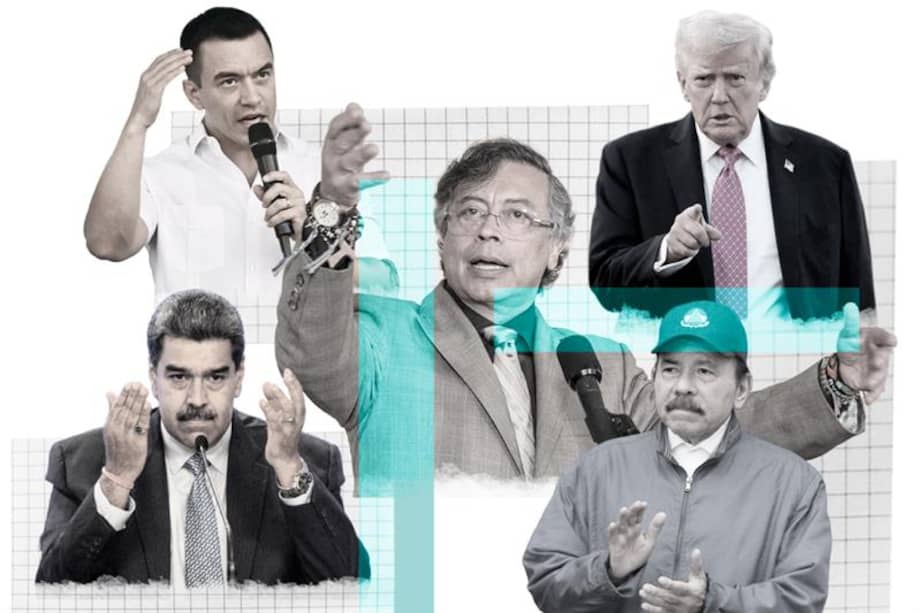 Daniel Noboa, presidente de Ecuador impuso medidas arancelarias a las exportaciones colombianas de un 30 %.