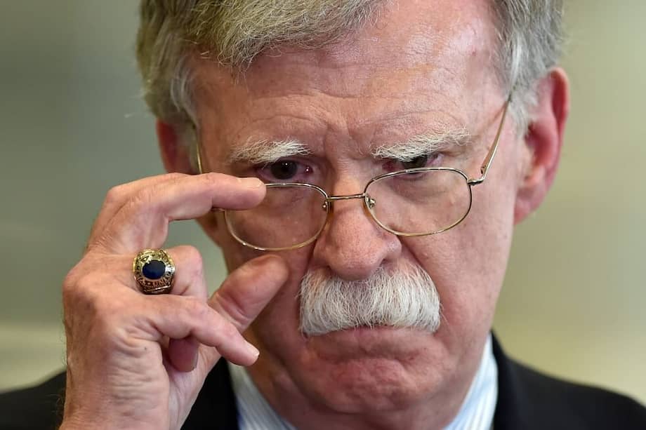 John Bolton renunció hoy como asesor de seguridad nacional de Estados Unidos, luego de múltiples fricciones con Donald Trump. / AFP