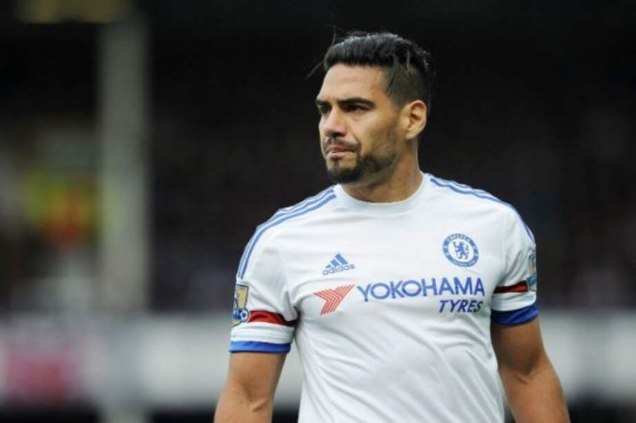 Radamel Falcao recayó en la lesión muscular. Foto: AFP