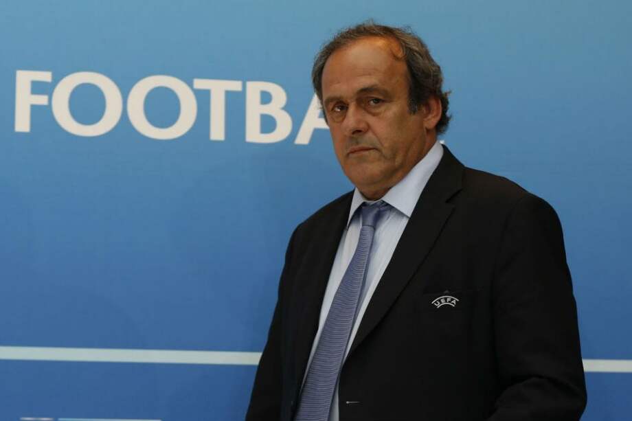 Michel Platini, presidente suspendido de la Uefa. Foto: AFP