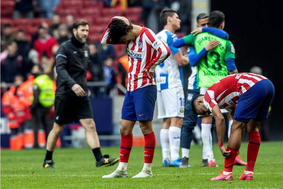 Joao Felix, delantero de Atlético de Madrid, tras el empate en casa contra Leganés. / EFE