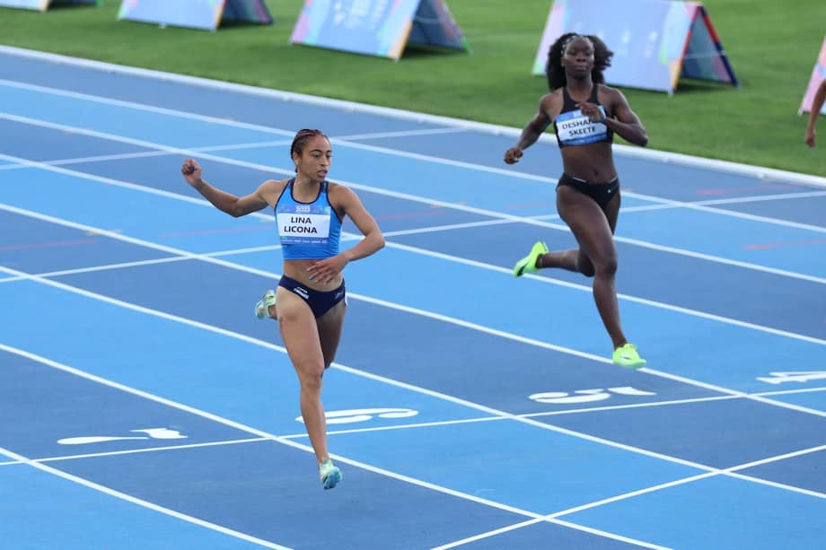 Lina Licona, atleta colombiana, clasificada a París 2024.