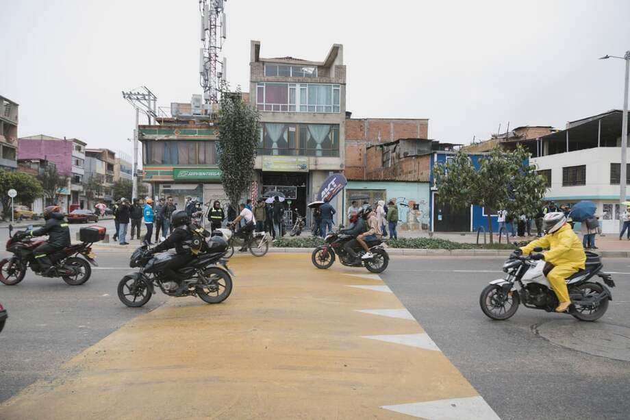 La instalación de resaltos fue una de las principales acciones que hicieron que Bogotá ganara