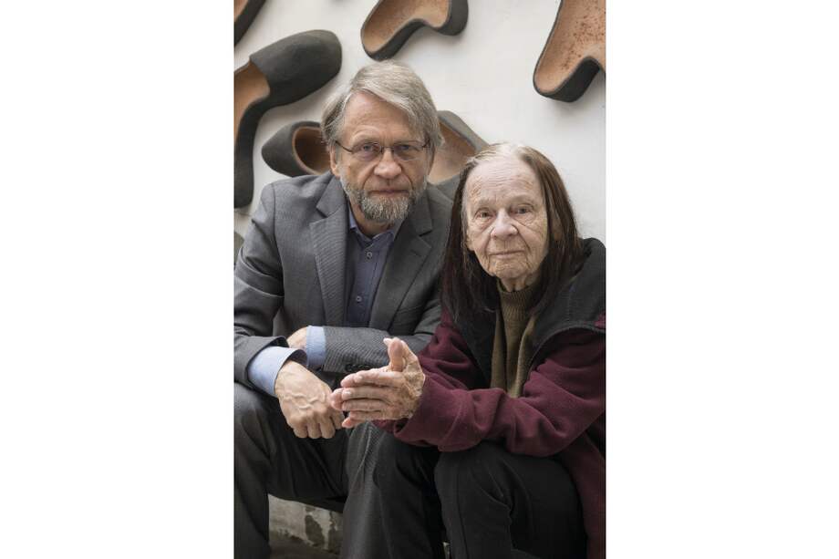 Nijole Sivickas llegó a Colombia a mediados del siglo XX para continuar con su trayectoria como artista. / Fotos: Daniel Álvarez - Archivo Cromos.