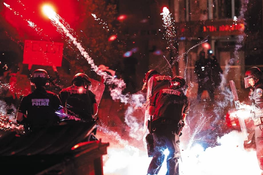 Las manifestaciones en Estados Unidos por el asesinato del afroamericano George Floyd cumplen hoy 7 días.