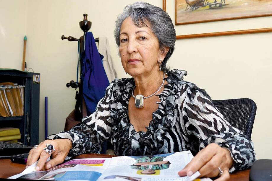 Consuelo Arbeláez Gómez conoció a Gabriel Jaime Santamaría cuando él ya era secretario general de la Juventud Comunista. Ella tenía 23 años. / Luis Benavides