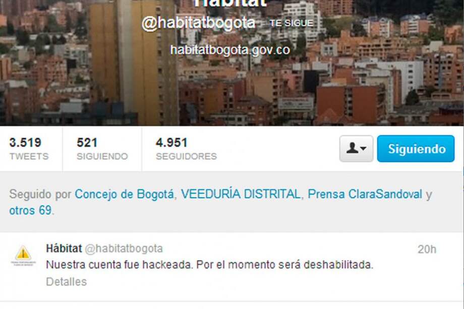 Cuenta de Twitter de la Secretaría del Hábitat fue hackeada