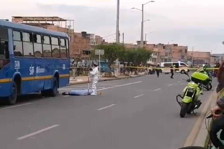 Accidente en la Avenida Cali deja un motociclista muerto