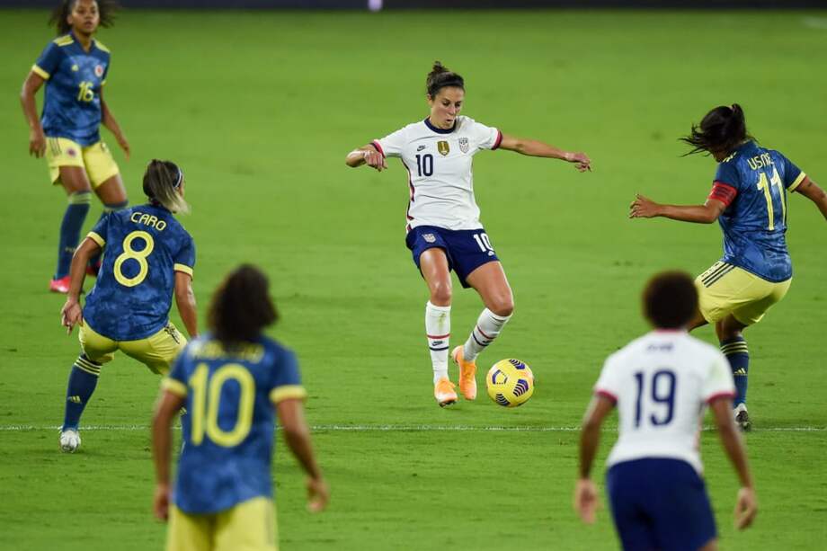 Colombia llevaba un año y medio sin competir.