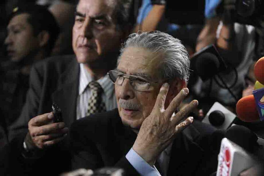 Efraín Ríos Montt fue jefe de estado Guatemala entre 1982 y 1983. /AFP
