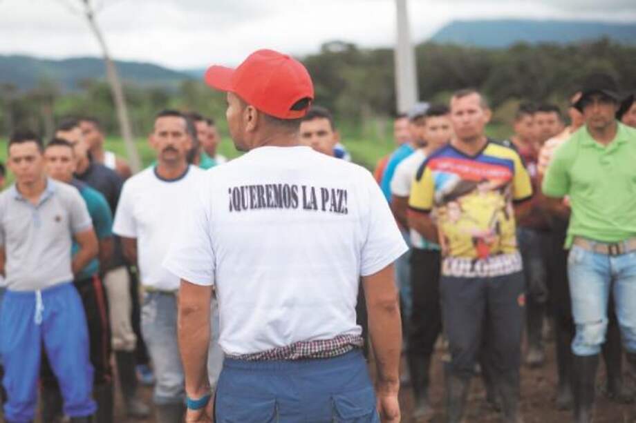 La zona veredal de Mesetas (Meta) es, por ahora, la única habilitada para recibir a guerrilleros en condiciones de reclusión. / Cristian Garavito - El Espectador