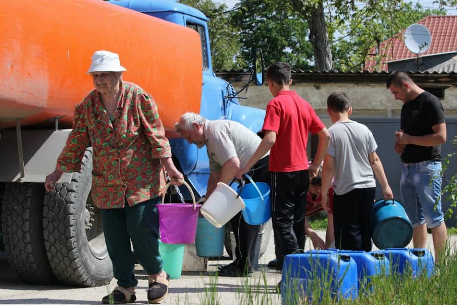 La sequía afecta en mayor medida a habitantes del arco norte venezolano. / AFP
