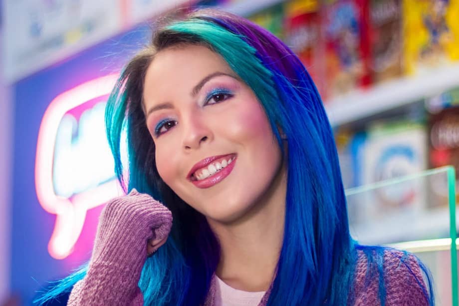 Daniela Pérez, conocida en YouTube como "La Pereztroica" / Cortesía