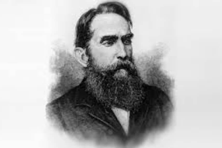 Rafael Núñez, cuatro veces presidente de Colombia en el Siglo XIX, recreado en "Wenzel" por Carlos Villalba Bustillo. / Cortesía