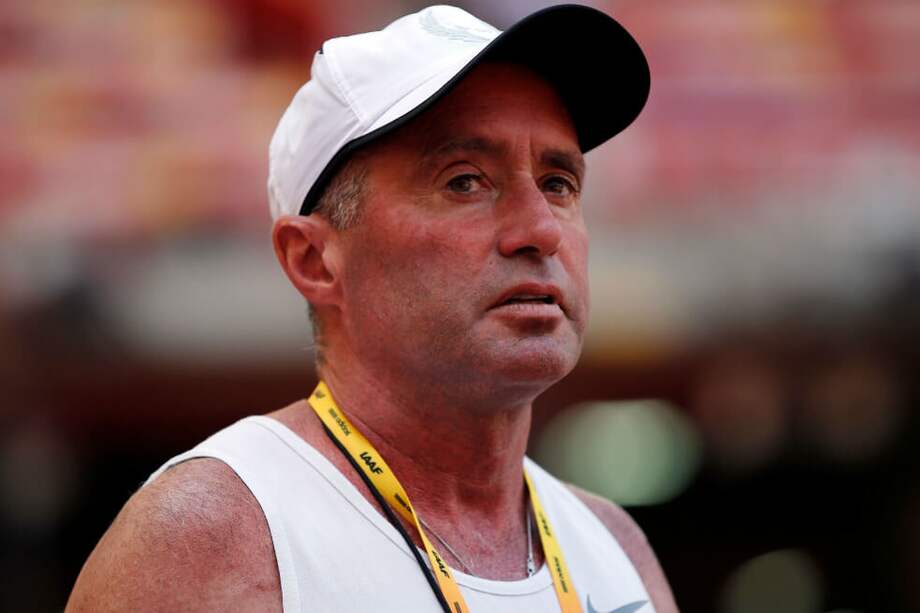 El entrenador estadounidense Alberto Salazar, cerebro del 'Oregon Project'. / AFP
