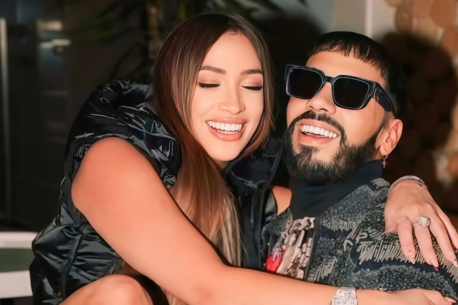 Laury Saavedra y Anuel AA