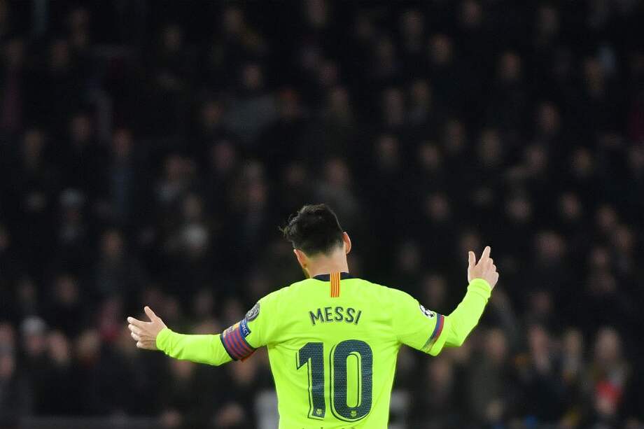 Lionel Messi, delantero del Barcelona. / AFP