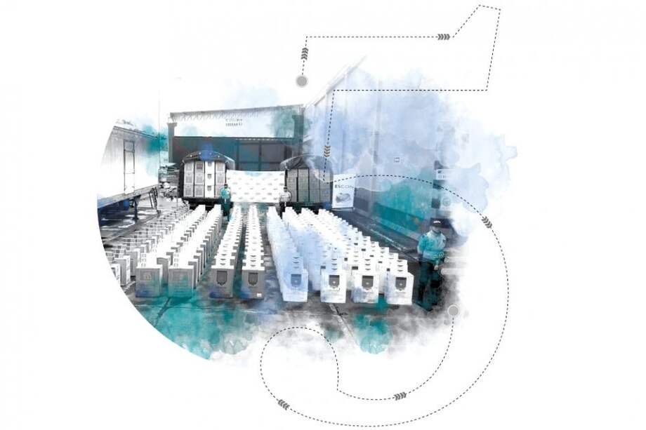 El mapa del contrabando