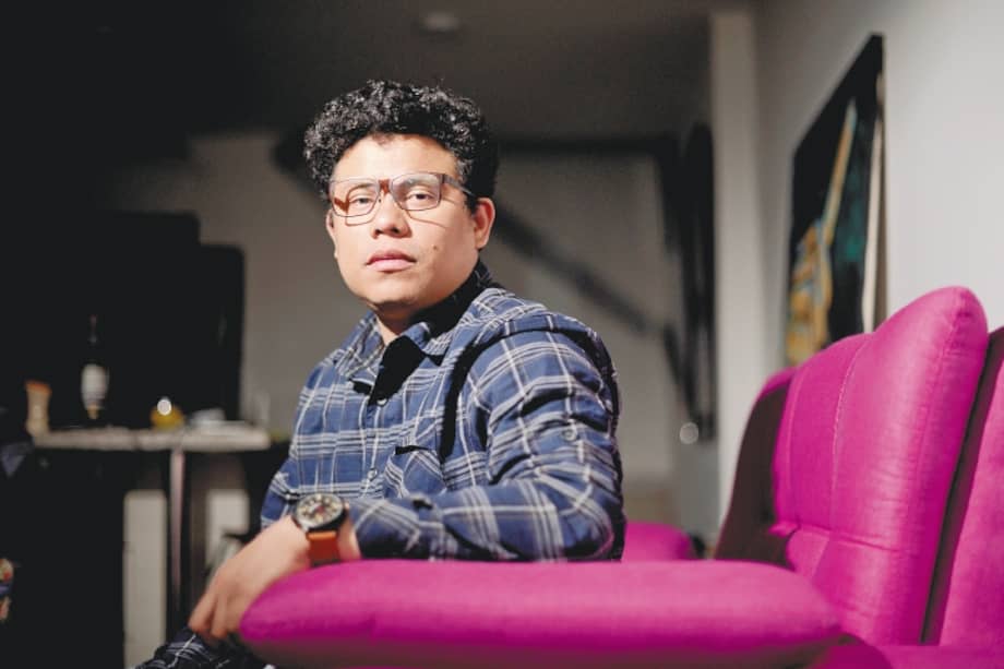 Jorge Freytter llegó a Colombia desde País Vasco en febrero para intentar destrabar la investigación sobre el crimen de su padre. / Mauricio Alvarado - El Espectador