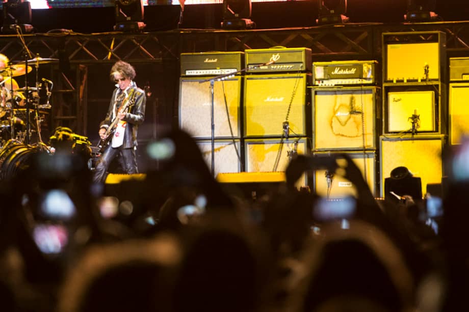 Joe Perry en concierto. / Archivo / Daniel Álvarez / Shock