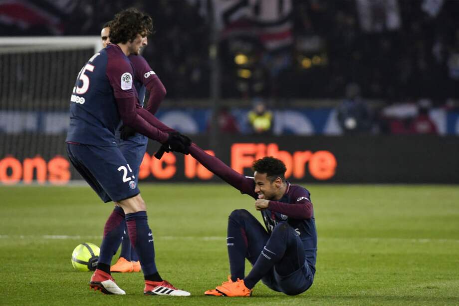 Neymar, delantero del PSG / AFP