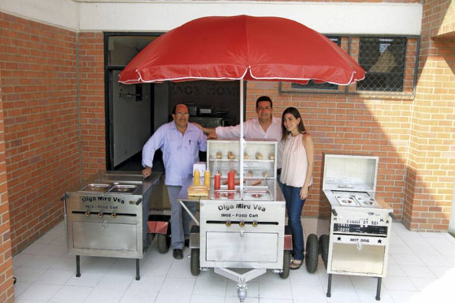 El caleño que exporta carros de perros calientes a E.U