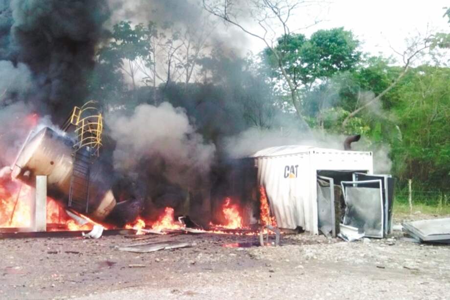 Los ataques dinamiteros afectan siempre el medio ambiente. / Ecopetrol