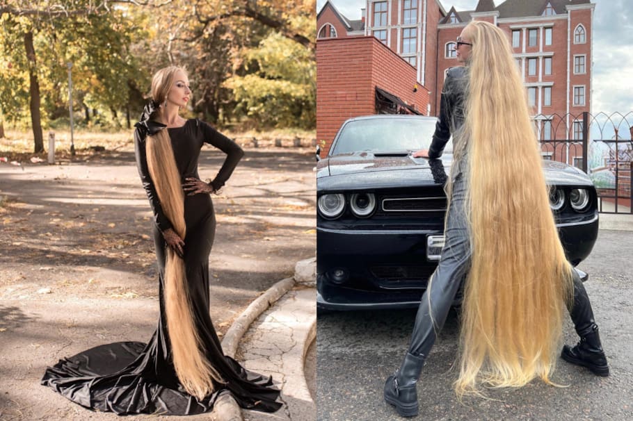 Alona, la Rapunzel de carne y hueso