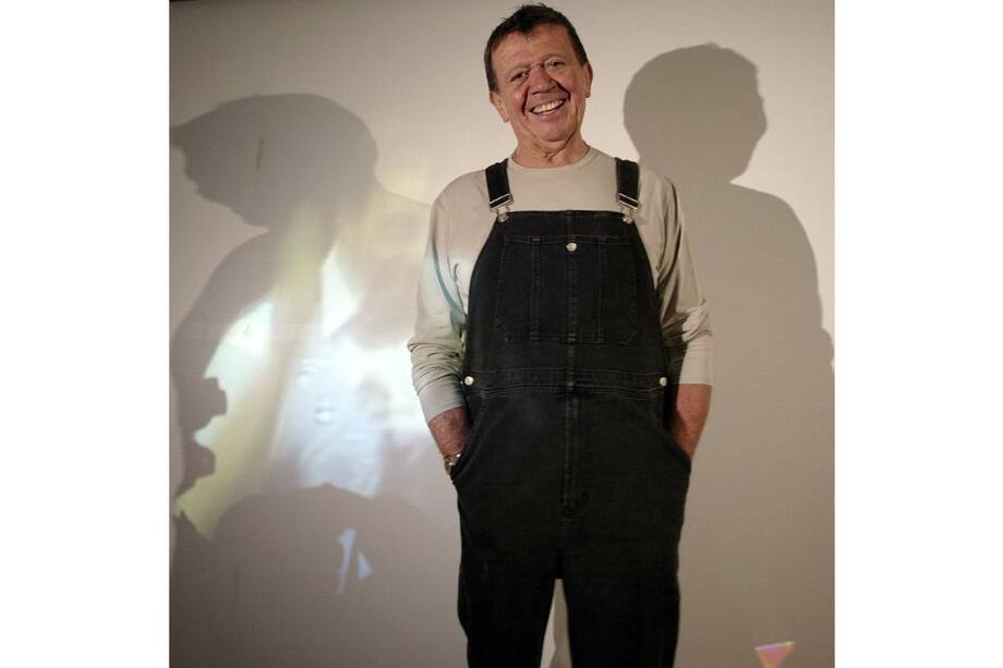 Fotografía de archivo fechada el 27 de marzo de 2007 que muestra al actor mexicano Xavier López "Chabelo", durante una presentación en la Ciudad de México (México).