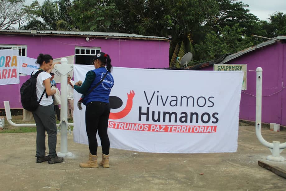 La organización Vivamos Humanos lideró una misión humanitaria entre el 24 de 28 de marzo a Tibú.