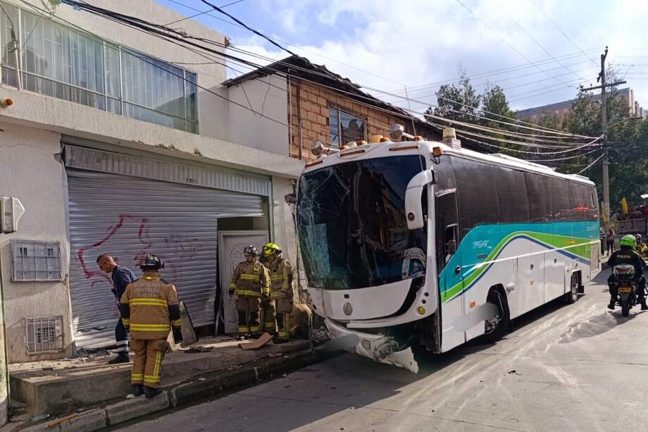 Accidente en el norte de Bogotá dejó un lesionado.