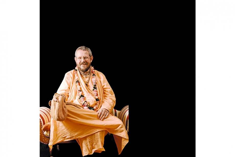 Swahmi Paramadvaiti Guru Maharaja nació en 1953 en Alemania. / Foto: César David Martínez