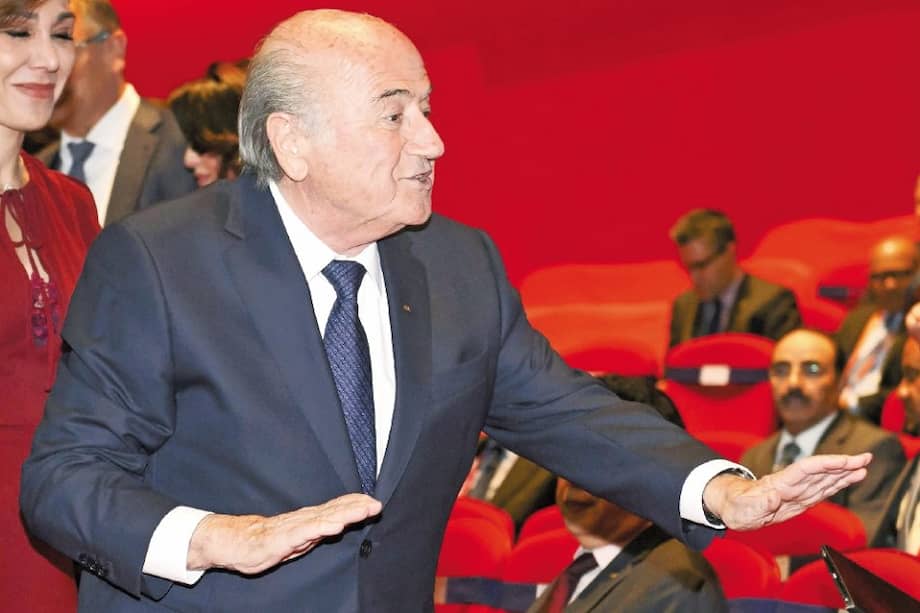 Joseph Blatter, presidente de la FIFA y candidato a ganar las elecciones, que serán hoy en Zúrich, Suiza. / EFE